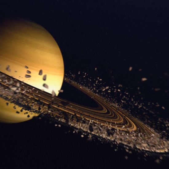 New Theory Suggests a Moon Died So Saturn Could Have its Rings and its Tilt